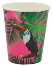 Talking Tables Disposable cups (12 pcs, 330 ml), Tropics, England