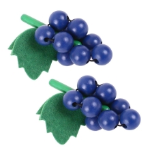 Toy food Grapes, Bigjigs Toys, wooden, 1 piece, art. BJF151
