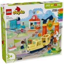 Конструкторы Конструктор LEGO Большой интерактивный общественный поезд (83044)