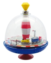 Музыкальные игрушки Юла музыкальная Поезд, Bass&Bass, арт. B66001